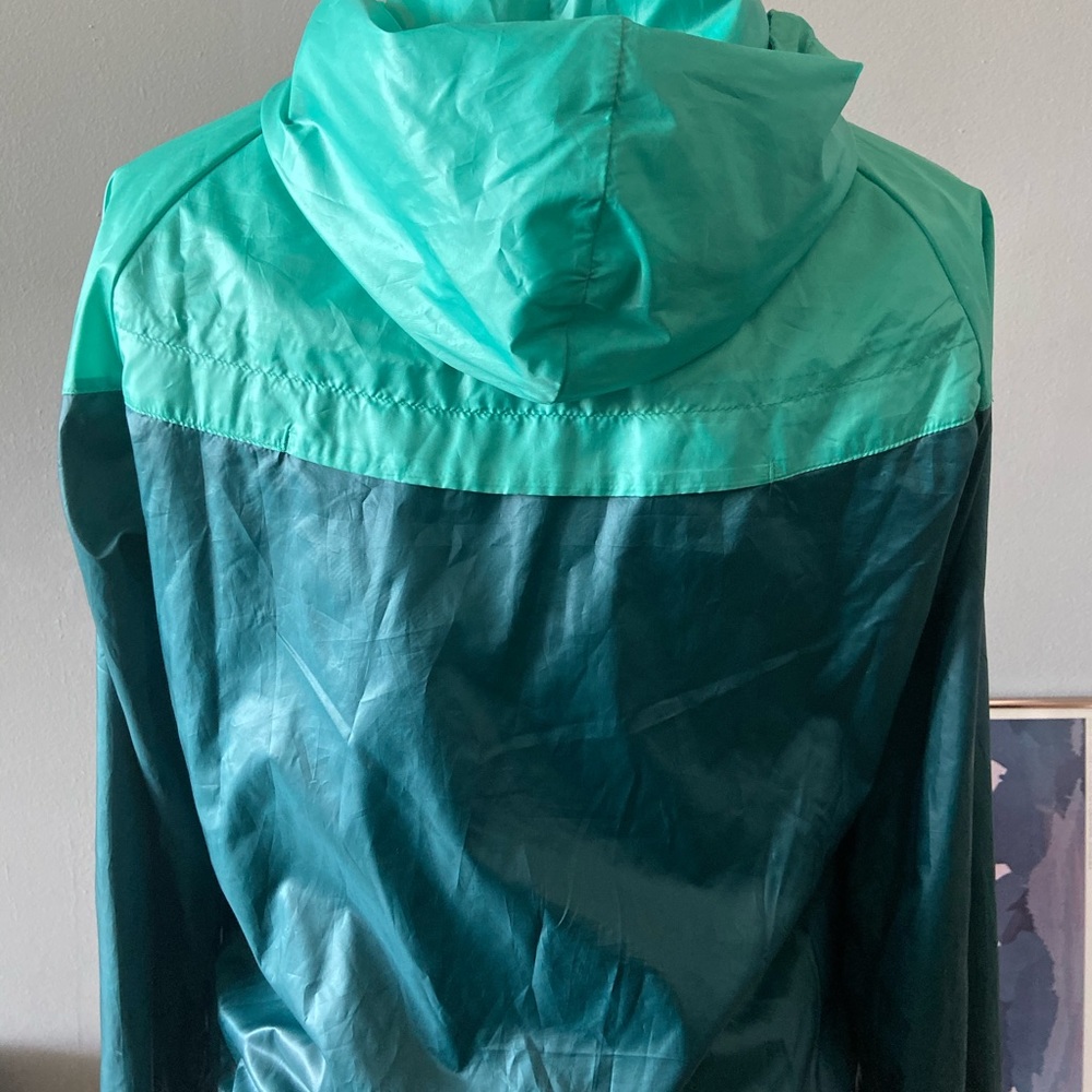 Teal Nike Chevron Windbreaker - Picture 4 of 8